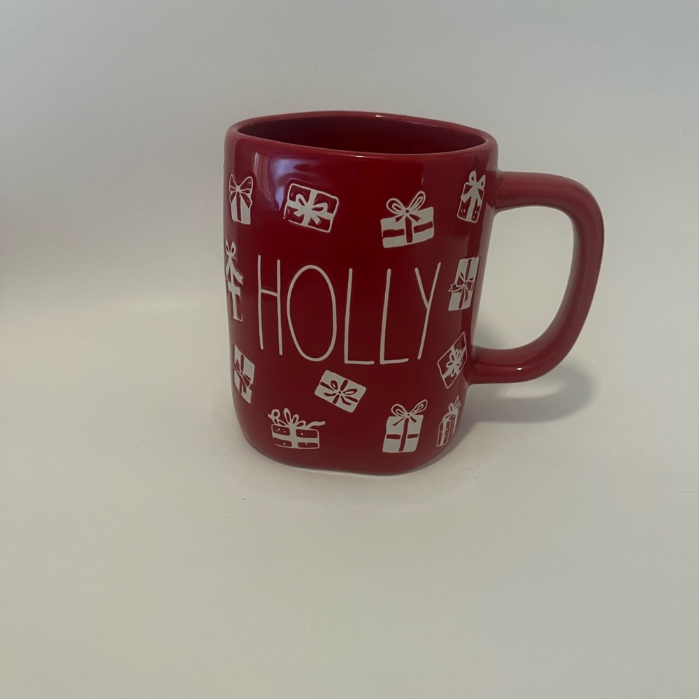 Rae Dunn holly mug